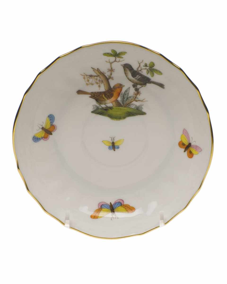 Rothschild Bird Motif 05 Canton Saucer