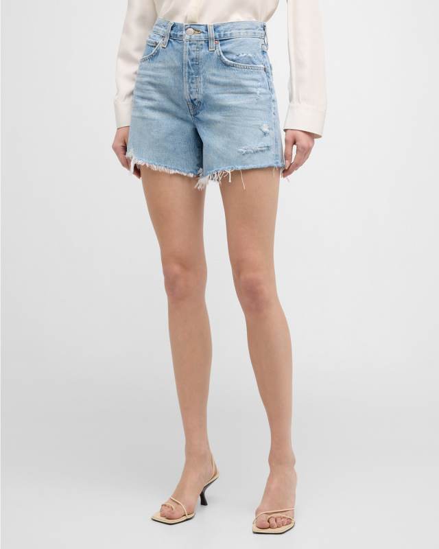 Parker Long Frayed Shorts