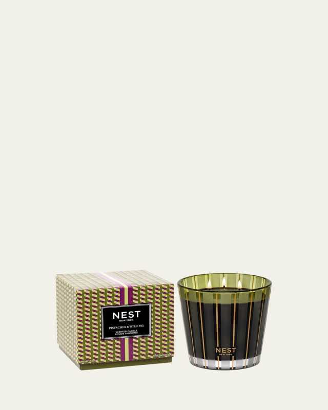 Pistachio and Wild Fig 3-Wick Candle, 21.1 oz.
