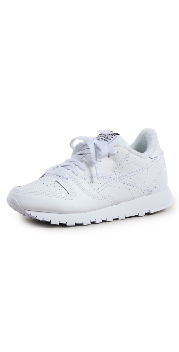 Maison Margiela x Reebok Project 0 Cl Mo Sneakers White