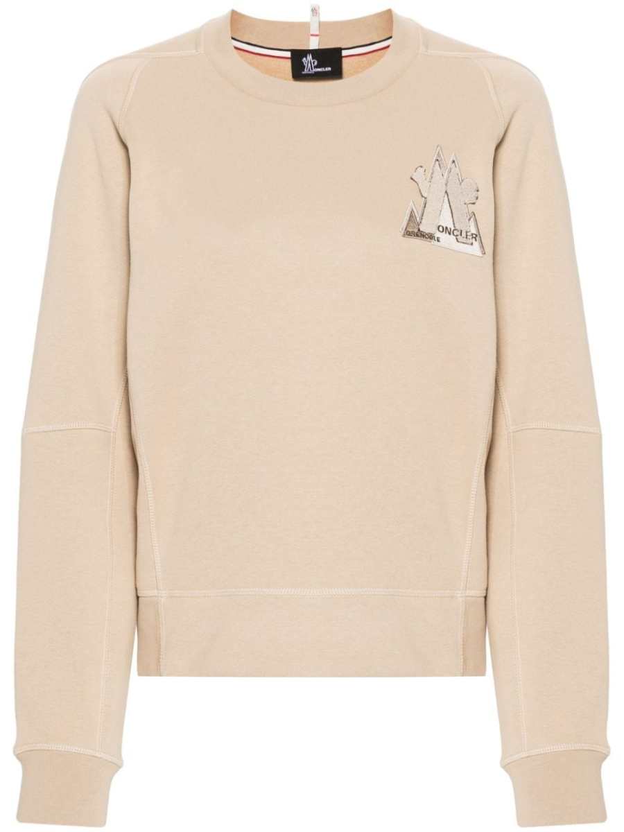 logo-appliqué sweatshirt