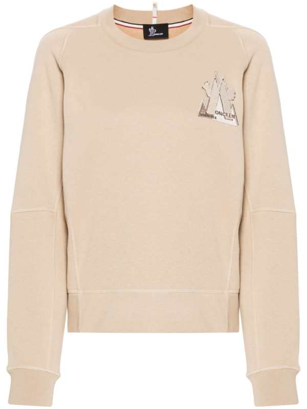 logo-appliqué sweatshirt