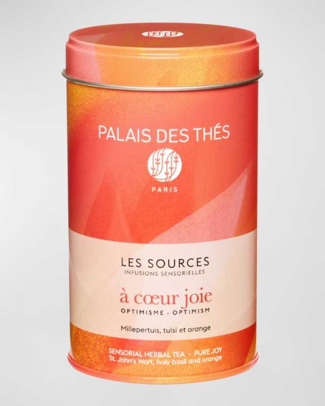 Les Sources Pure Joy, Optimism Organic Sensorial Herbal Tea, 3.5 oz.