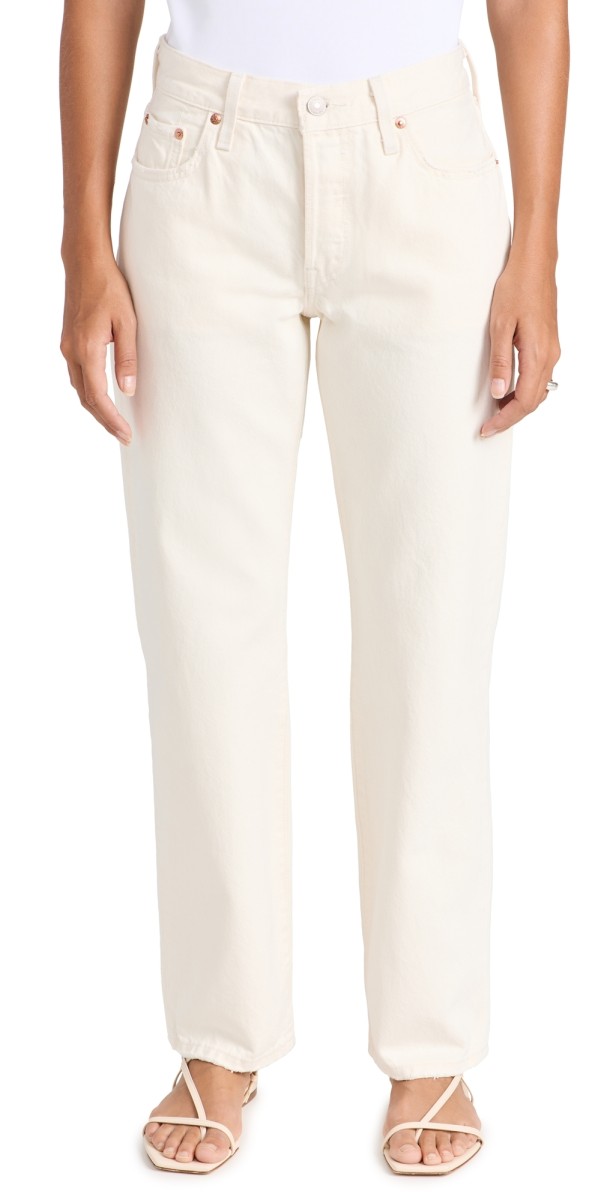 Levi's 501 90s Jeans Ecru White