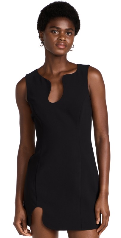 Amanda Uprichard Puzzle Dress Black