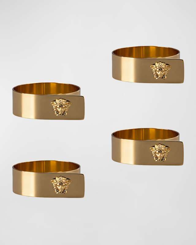 Medusa Napkin Ring, Set of 4