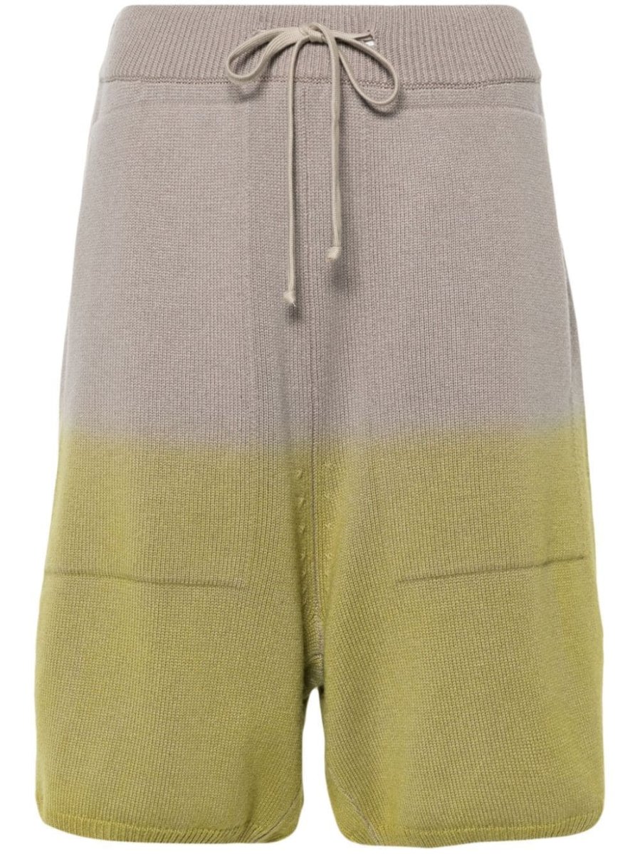 x Rick Owens knitted shorts