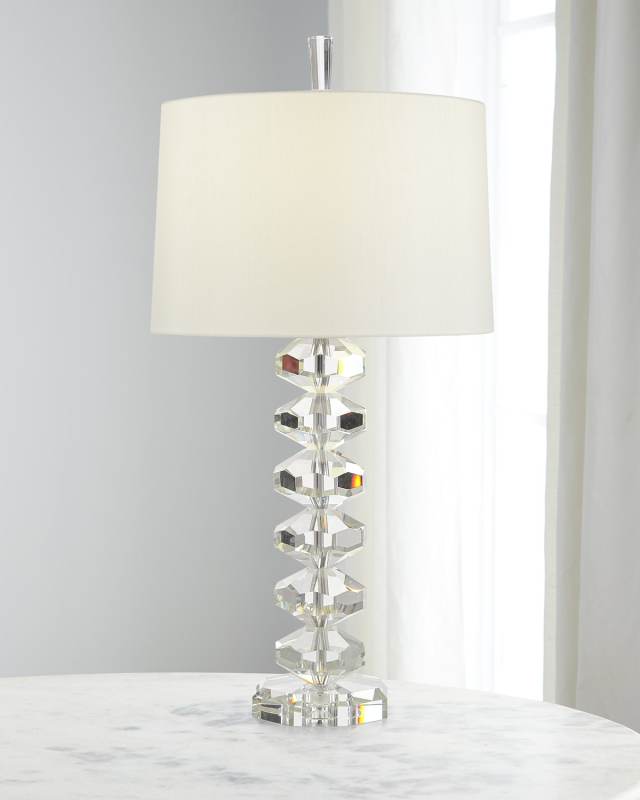 Prismatic 36" Crystal Table Lamp