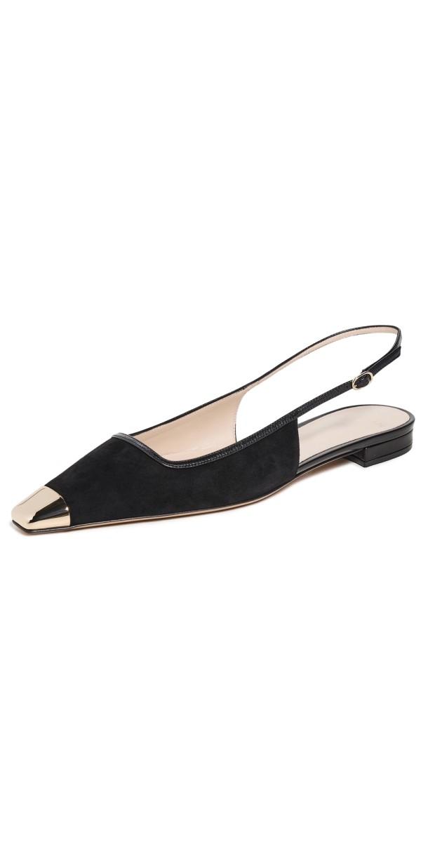 Alexandre Birman Olivia Flats Black