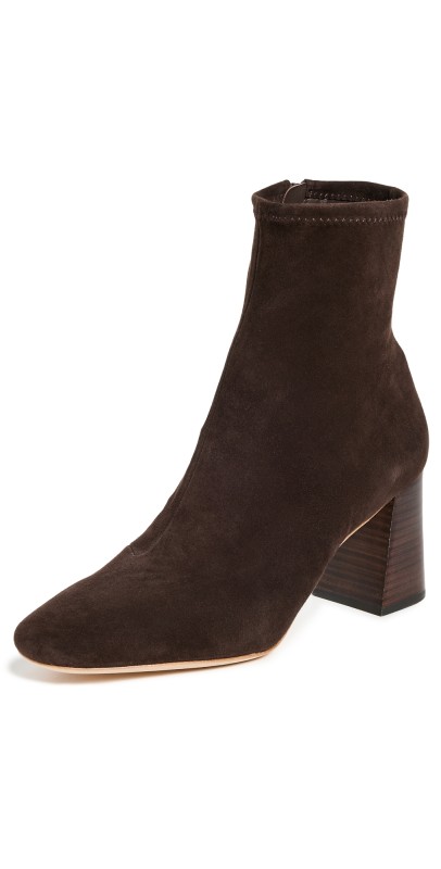 Loeffler Randall Elise Slim Ankle Booties with Block Heel Tmoro