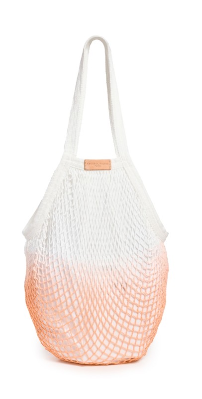 Vanessa Bruno Filet Sac Blanc/Corail