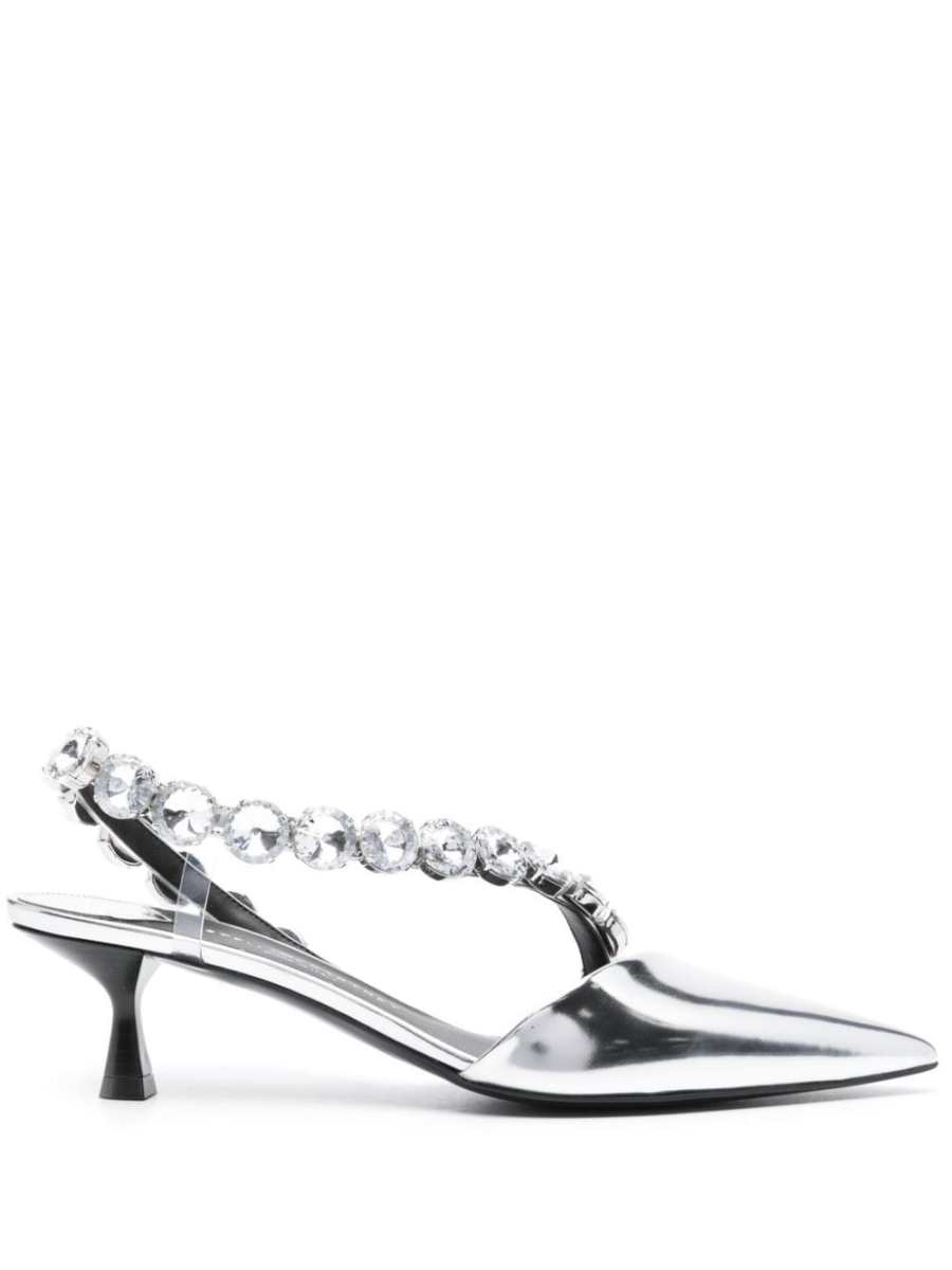 Iconic Crystal 50mm pumps