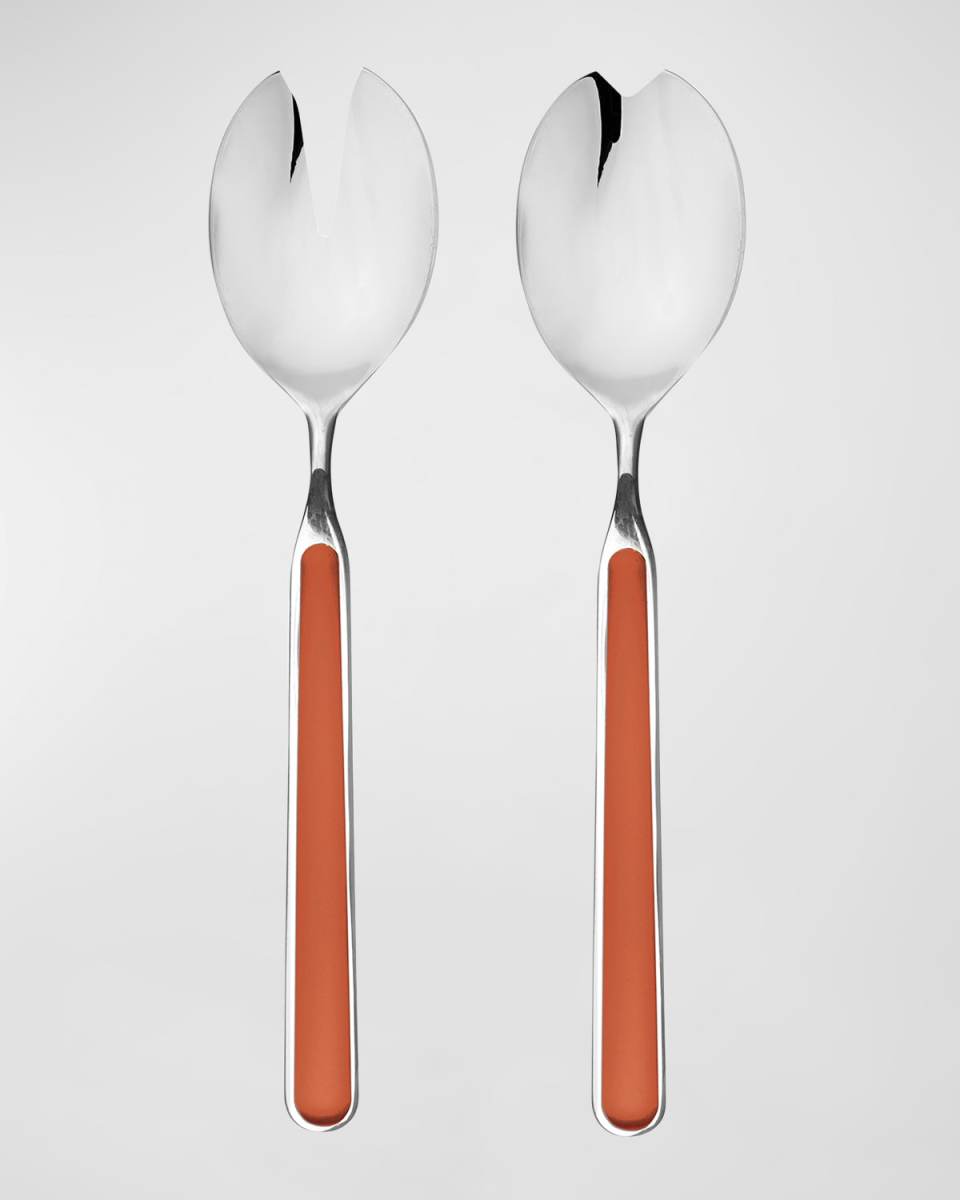Fantasia Rust 2-Piece Salad Serving Set