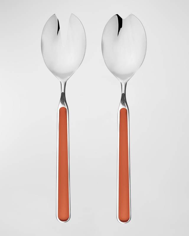 Fantasia Rust 2-Piece Salad Serving Set