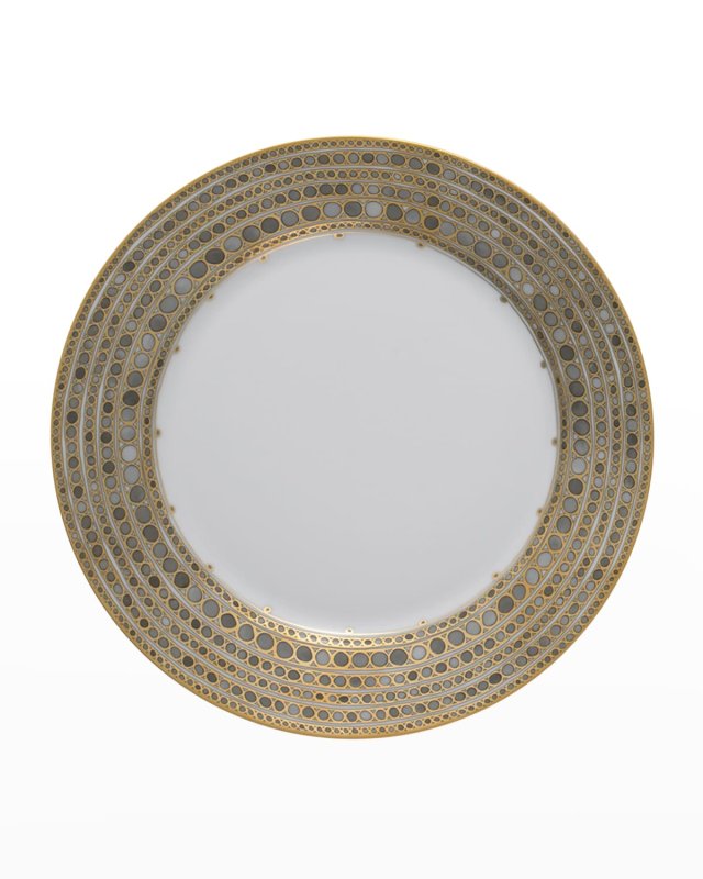 Syracuse Taupe Dinner Plate