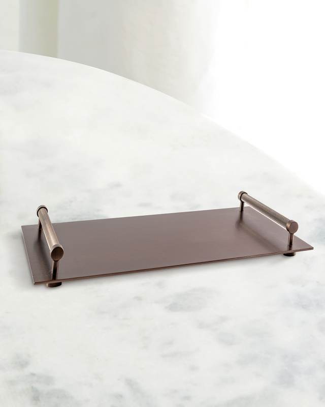Parliament Aged Brass Tray