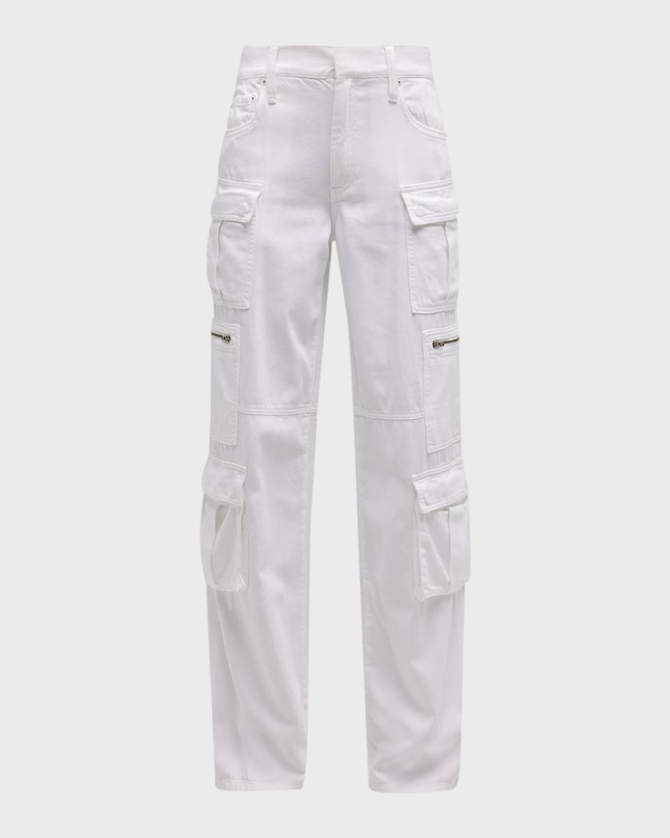 Cay Baggy Denim Cargo Pants