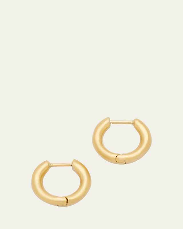 Huga Hoops 22K Gold