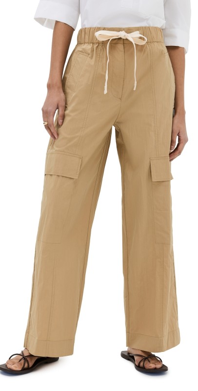 Lee Mathews Mina Relaxed Pants Caramel