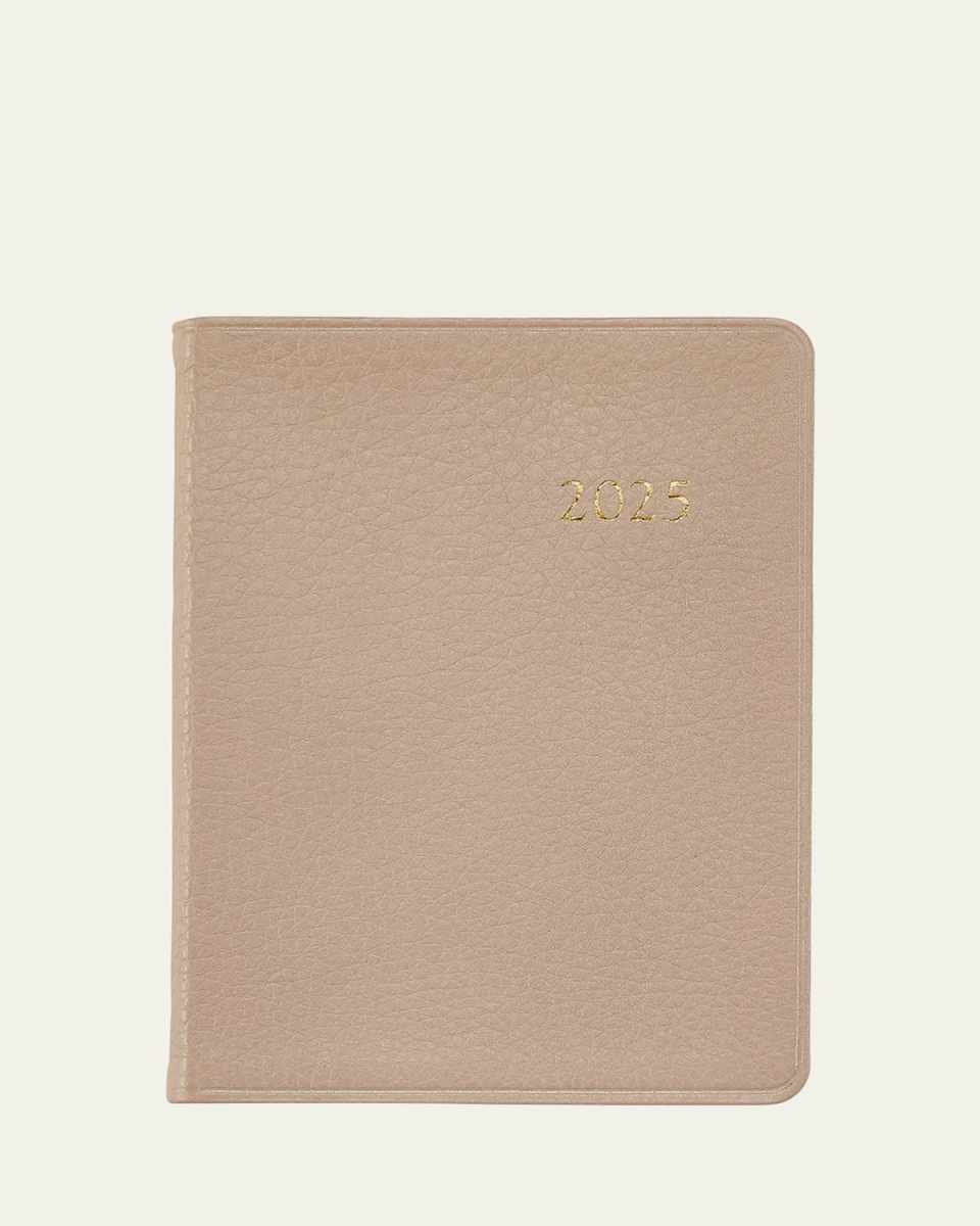2025 Leather Weekly Notebook