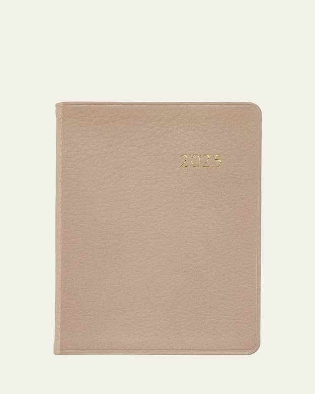 2025 Leather Weekly Notebook