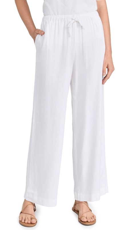 WAYF Drawstring Pants Ivory