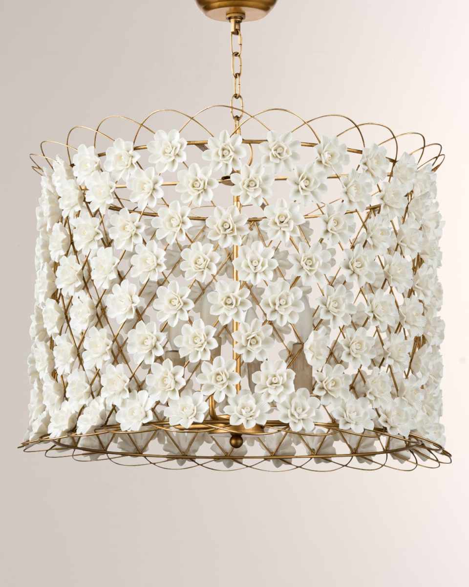 Alice Porcelain Flower Chandelier