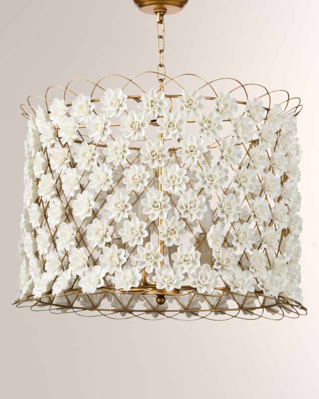 Alice Porcelain Flower Chandelier