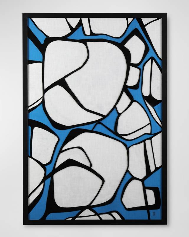 "Ghost Under the Microscope II" Framed Giclee by Ingrid Horner