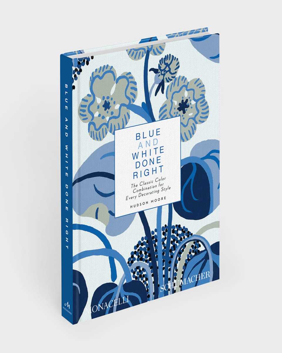 "Blue and White Done Right" Book by Schumacher