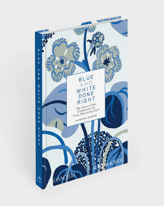 "Blue and White Done Right" Book by Schumacher