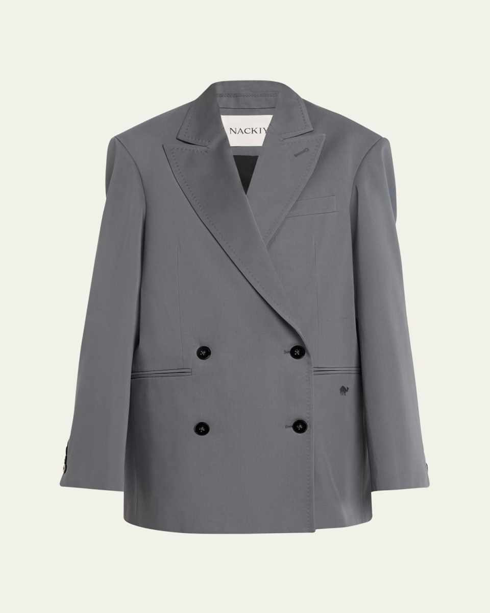 The Great Double-Breasted Blazer Jacket