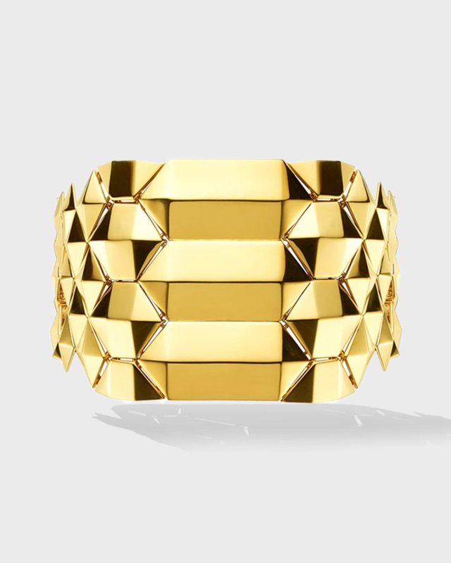 Python 18k Cuff Bracelet