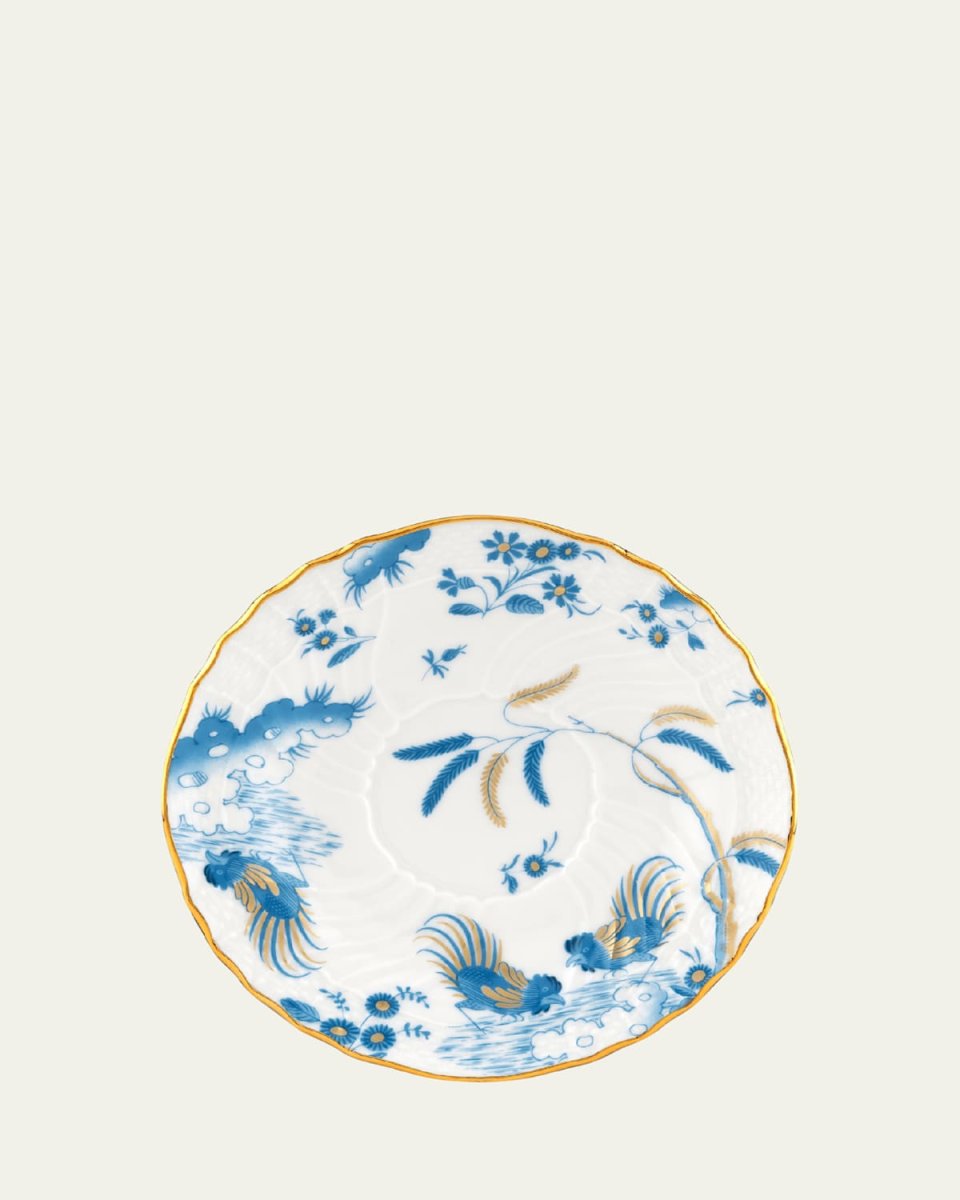 Oro di Doccia Tea Saucer, Turchese