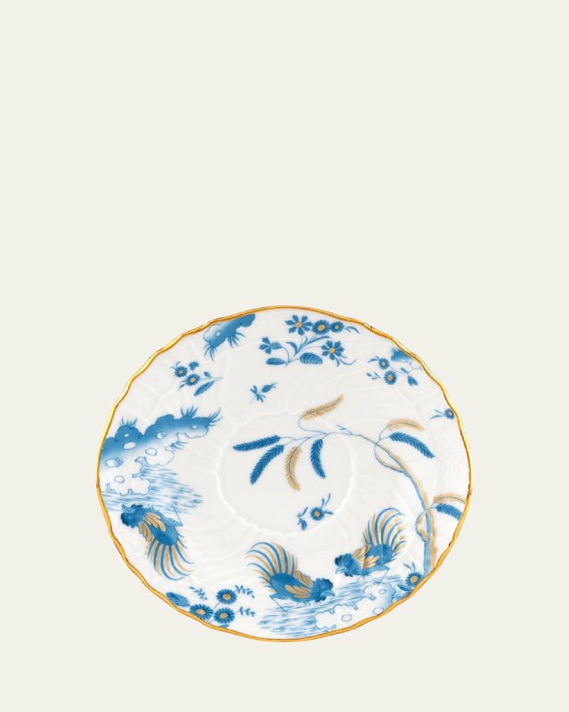 Oro di Doccia Tea Saucer, Turchese