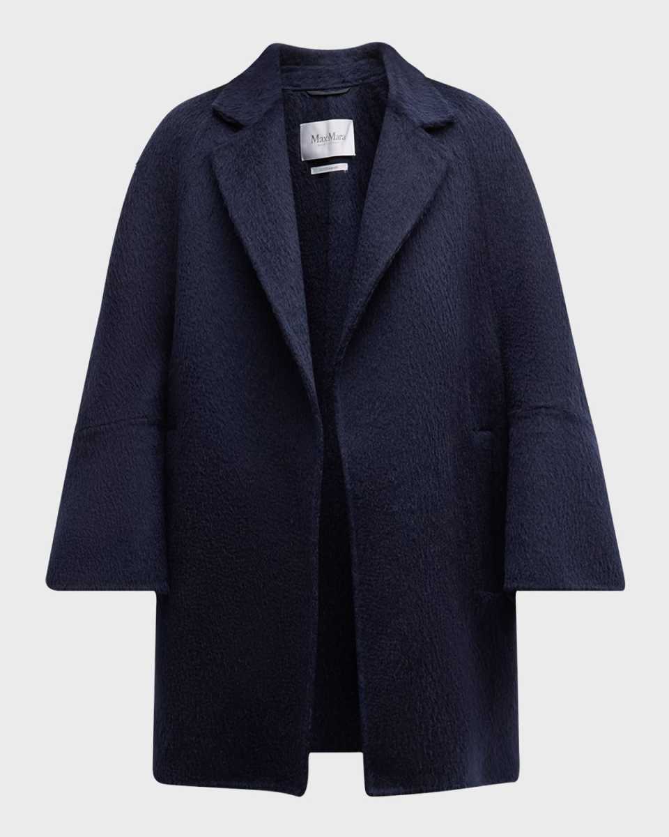 Sequoia Oversized Wool-Mohair Coat
