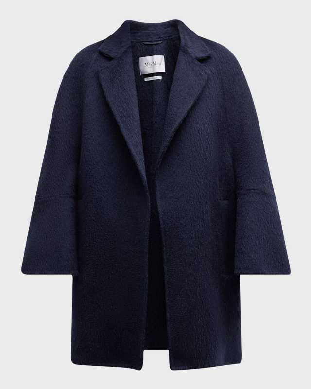 Sequoia Oversized Wool-Mohair Coat