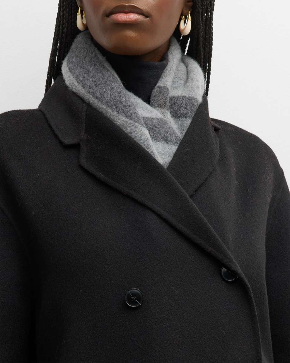 Monogram Jacquard Wool Scarf