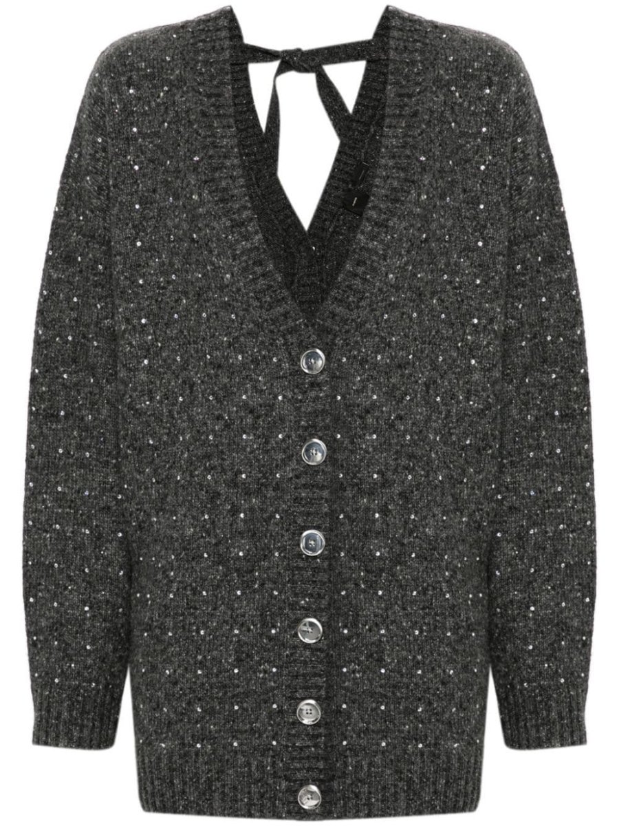 crystal-embellished cardigan