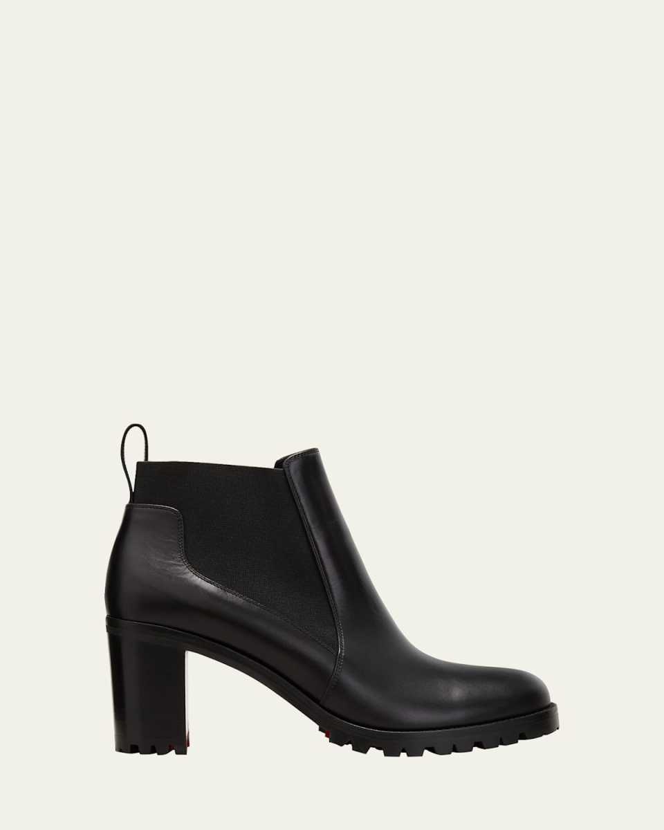 Marchacroche Leather Red Sole Booties