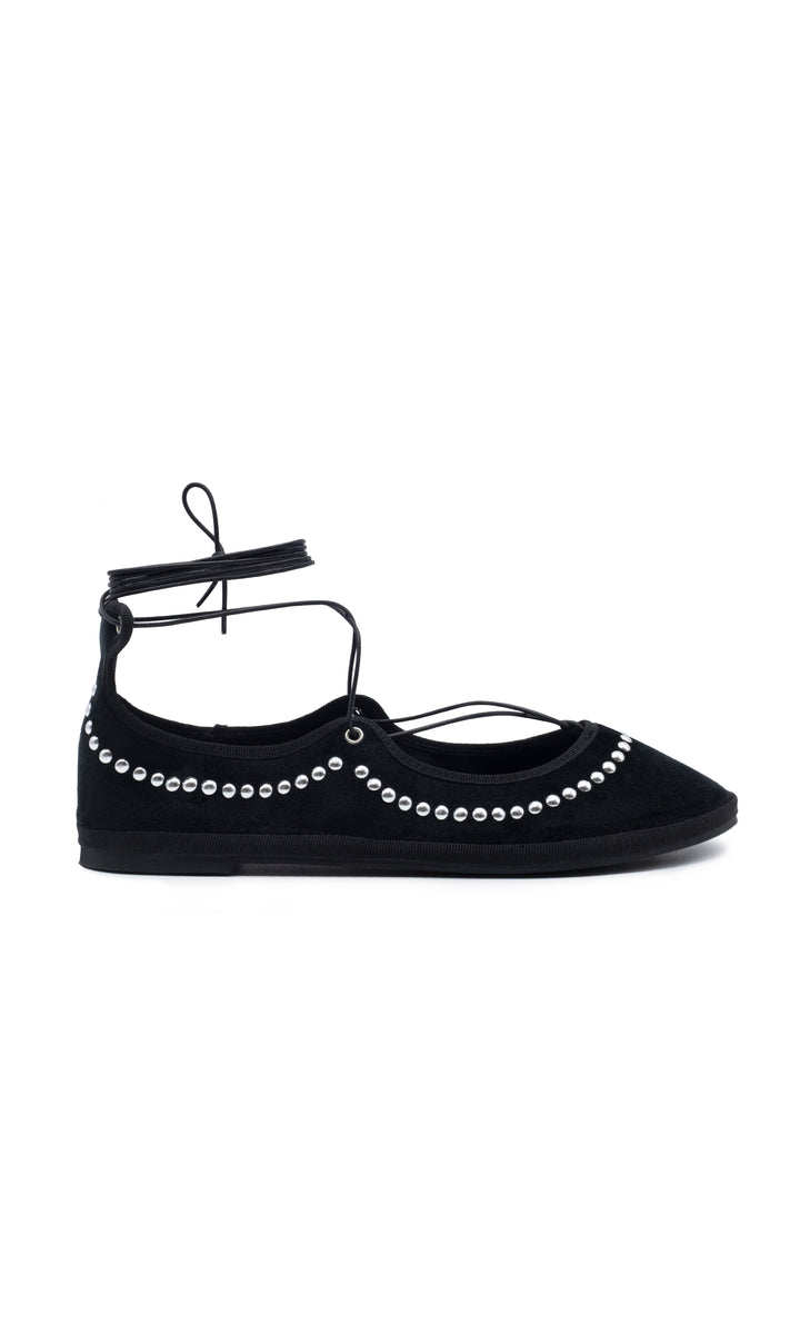 ILIO SMERALDO GERALDINE ANKLE STRAP BALLET SHOES