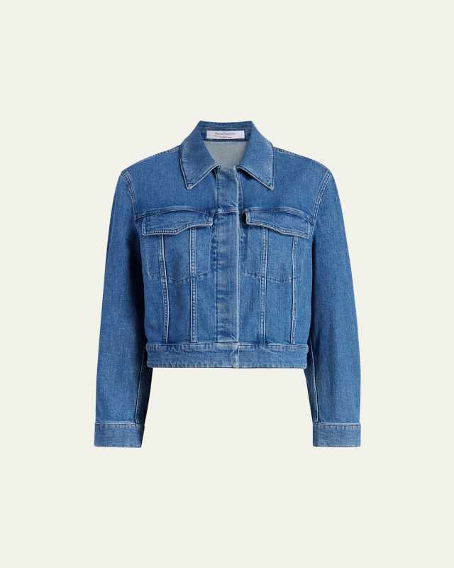 Cropped Denim Jacket