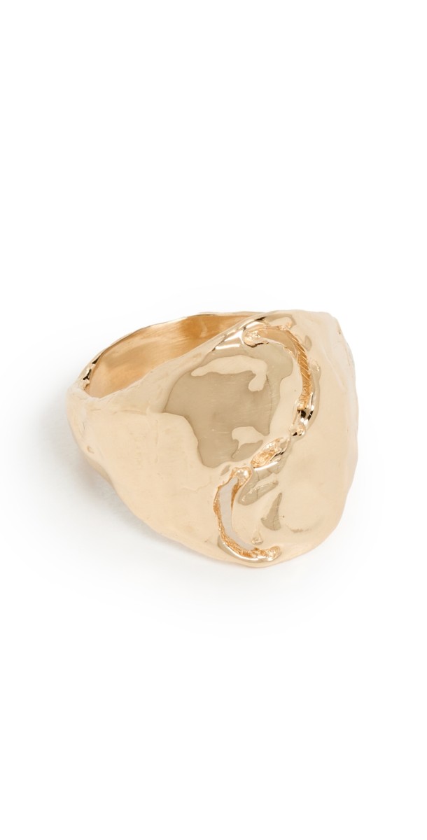 Fie Isolde 14k Yin & Yang Ring Gold