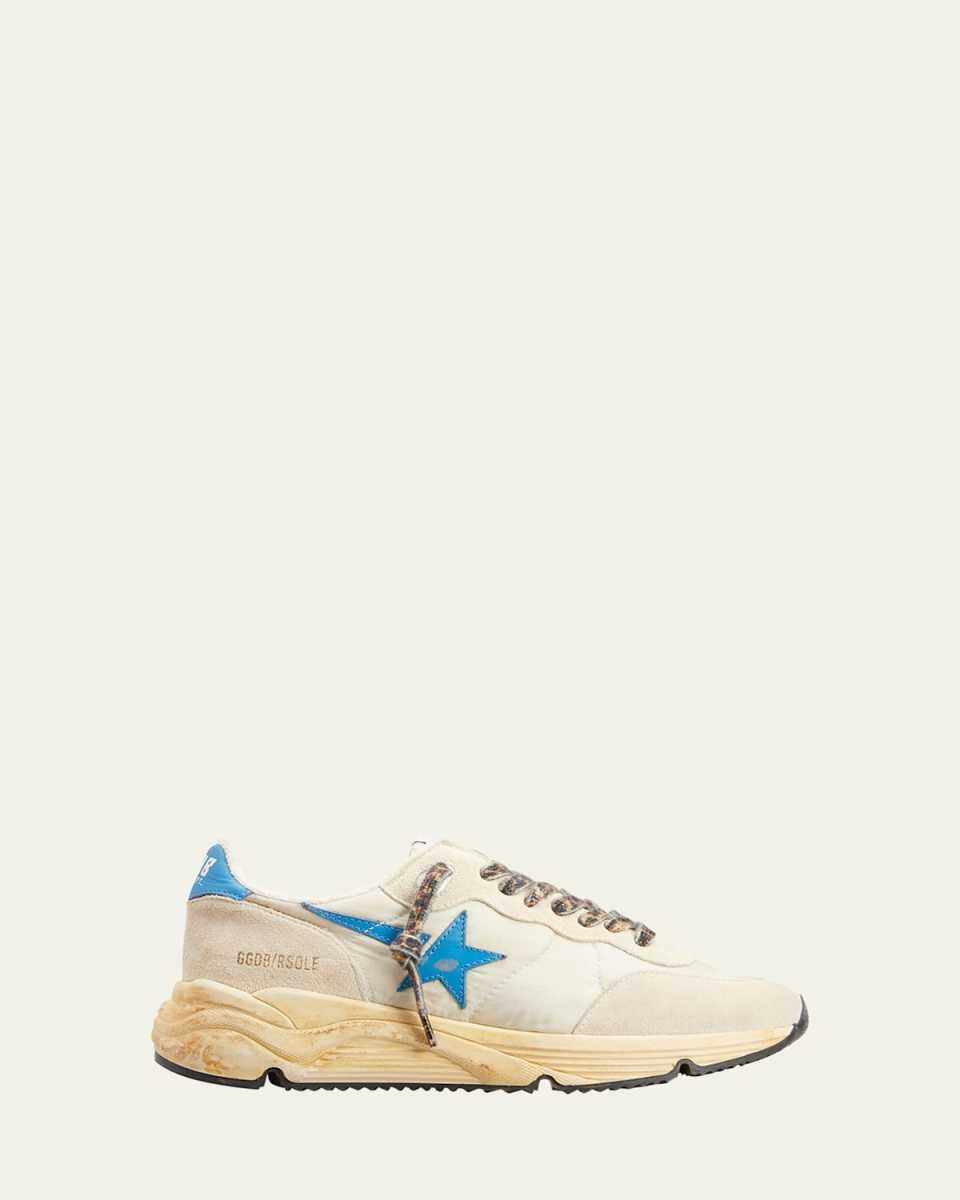 Leather Running Sole Sneakers