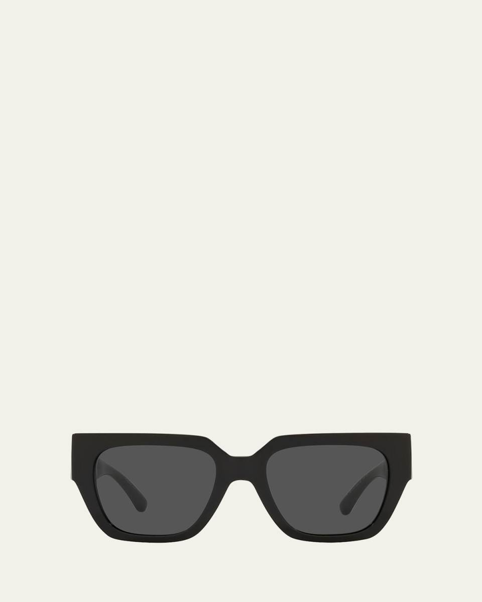 Medusa Coin Square Acetate Sunglasses