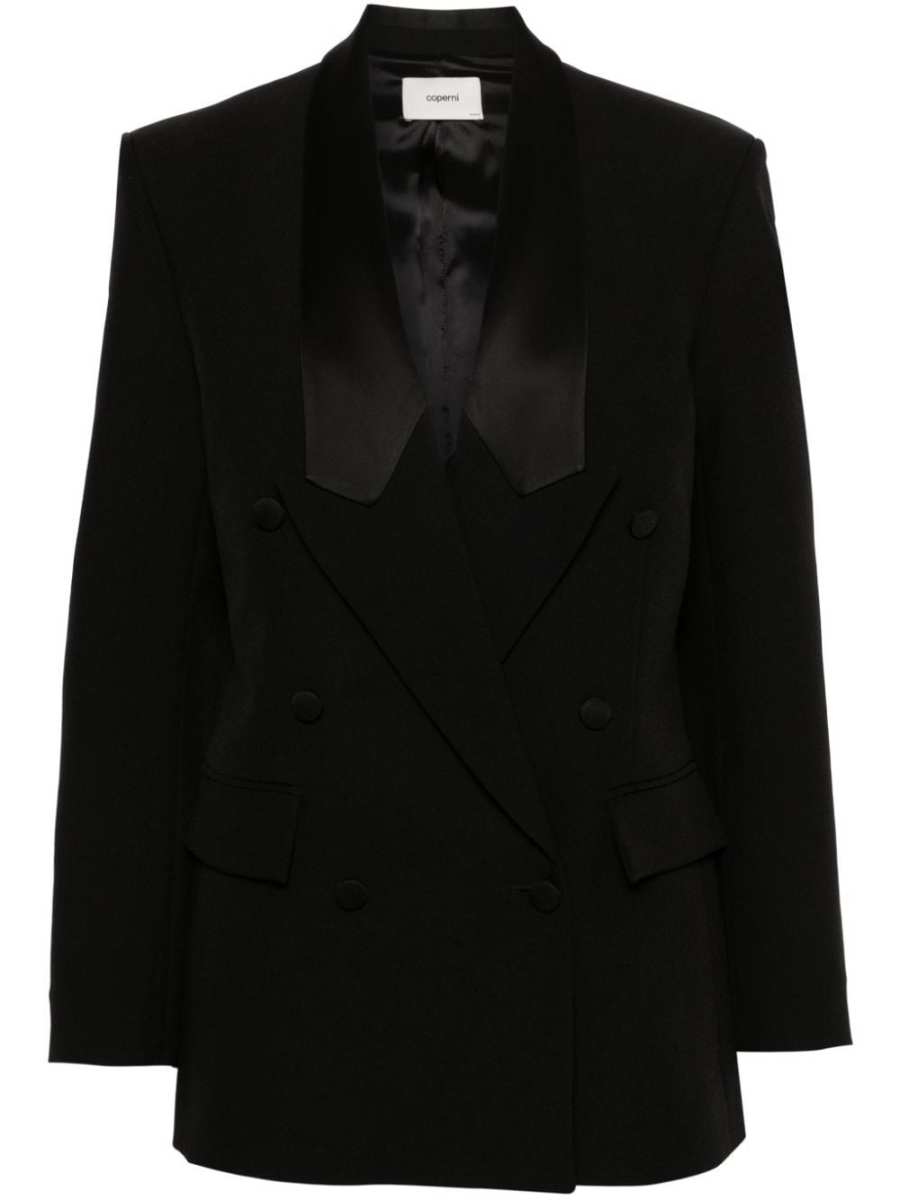 double-breasted blazer