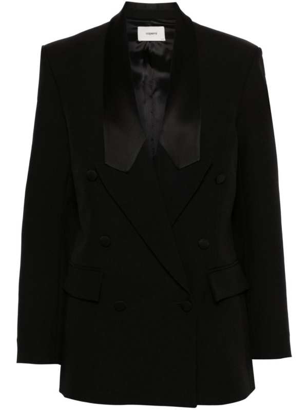 double-breasted blazer