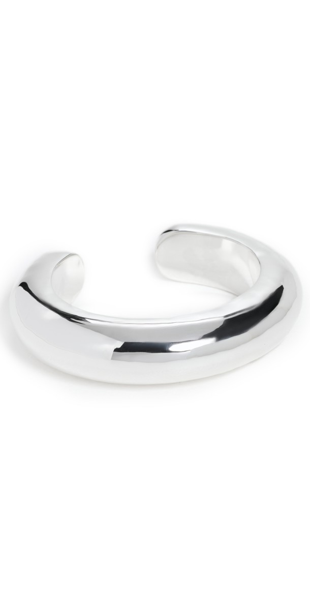 Annika Inez Ample Cuff Bracelet Silver