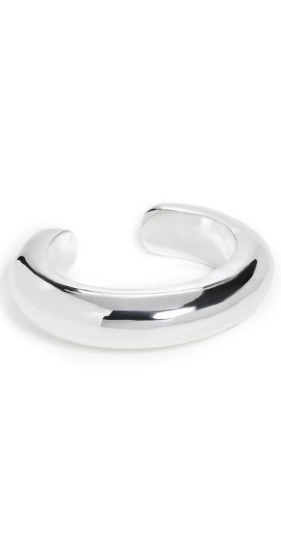 Annika Inez Ample Cuff Bracelet Silver