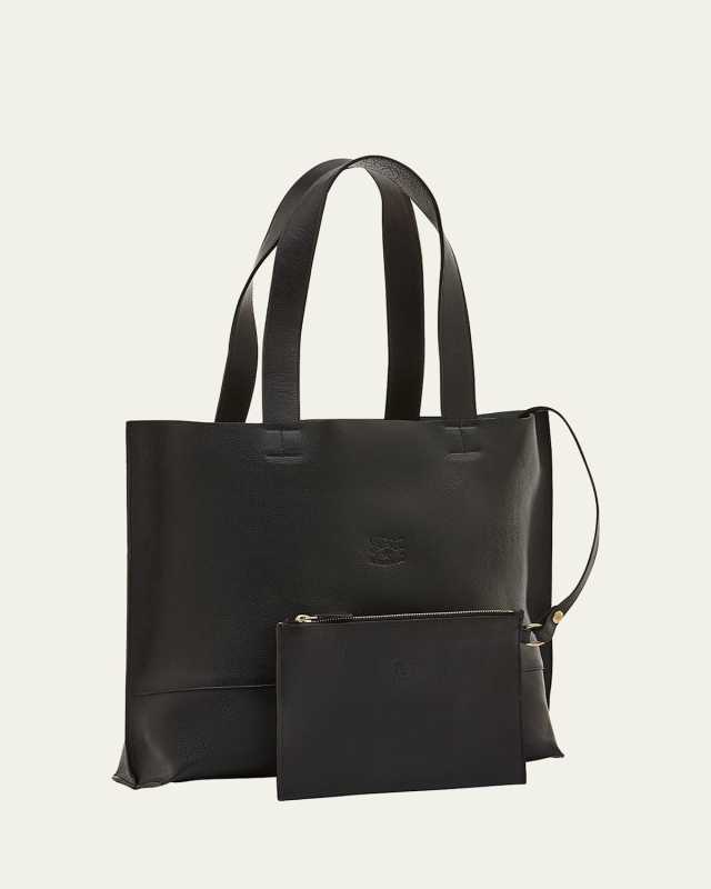 Talamone Vachetta Leather Tote Bag